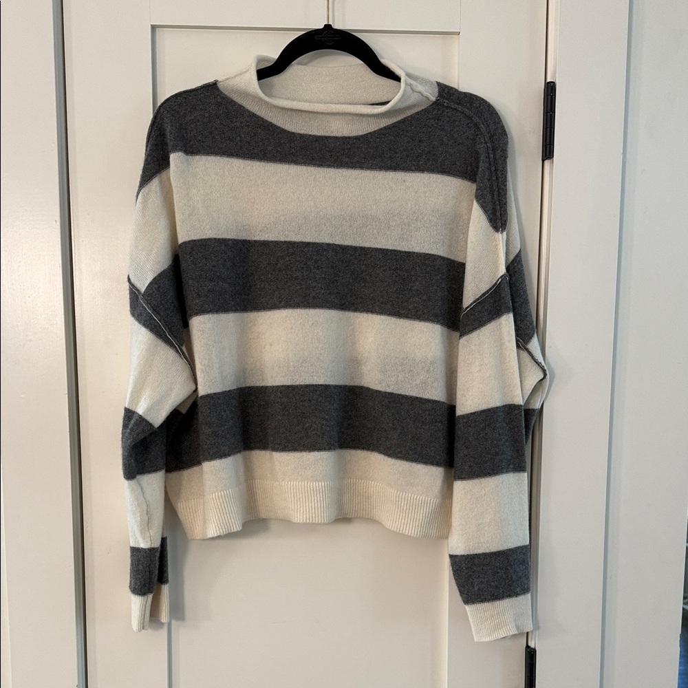 Alana Cashmere Mock Neck Jumper from Pilcro